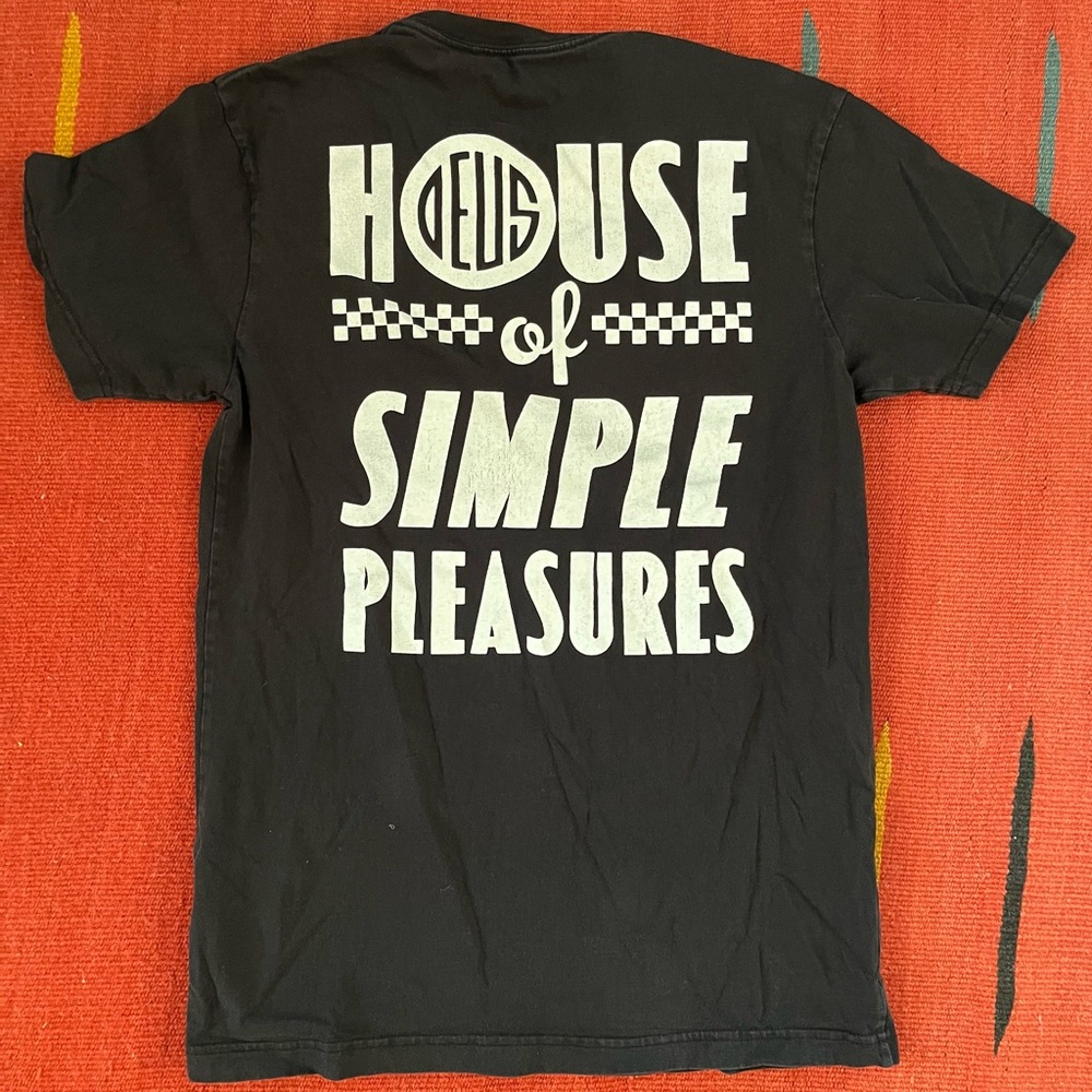 Relisting - Deus Ex Machina “House of Simple Pleasures” Medium Black T Shirt